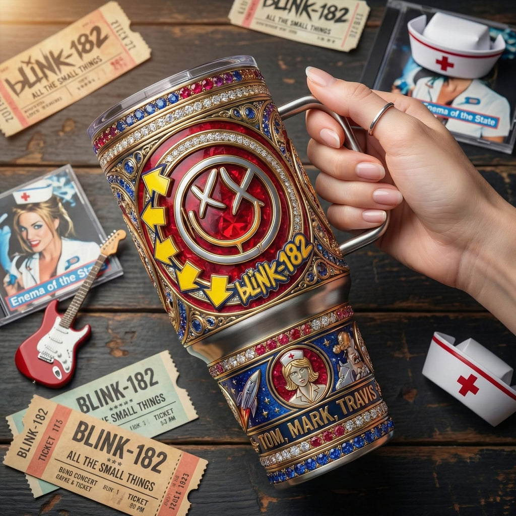Blink-182 All THe Small Things YETI Tumbler