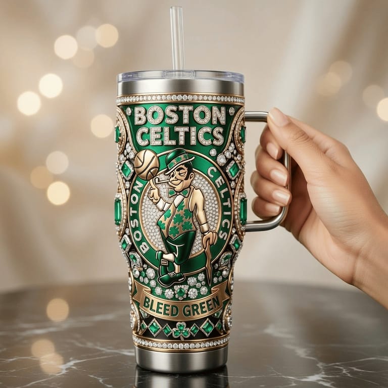 Boston Celtics Bleed Green Tumbler