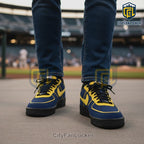 Brewers Personalized Nike Air Force 1 Sneakers