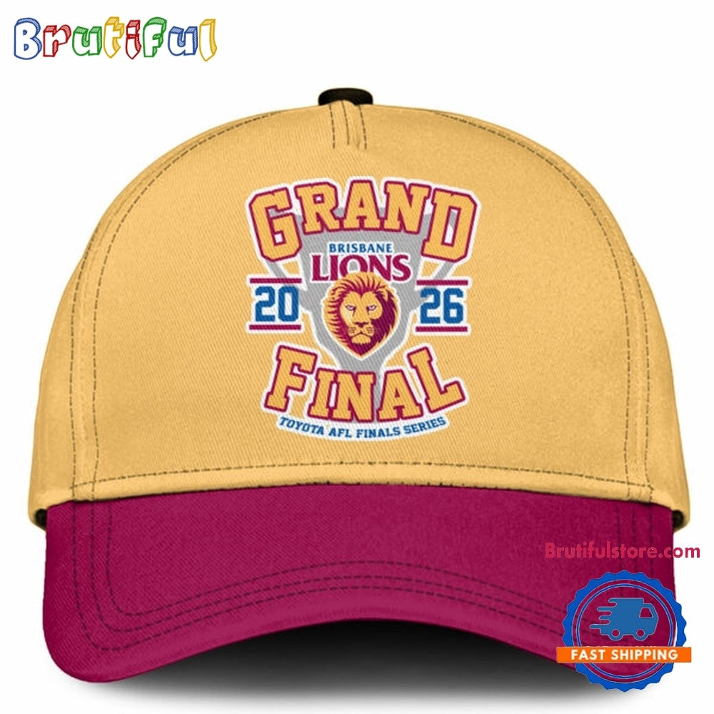Brisbane Lions 2026 Grand Final Baseball Cap