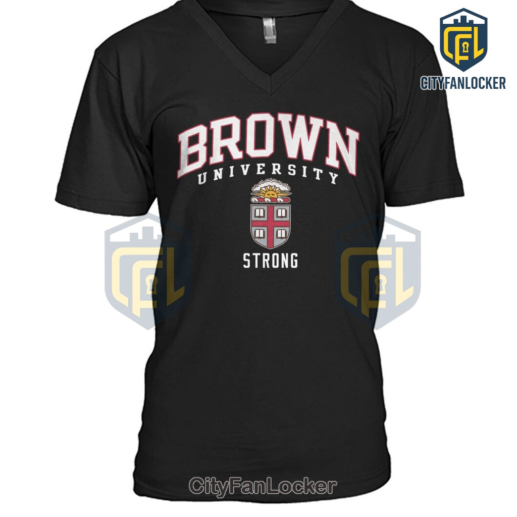 Brown University STRONG Crest T-Shirt