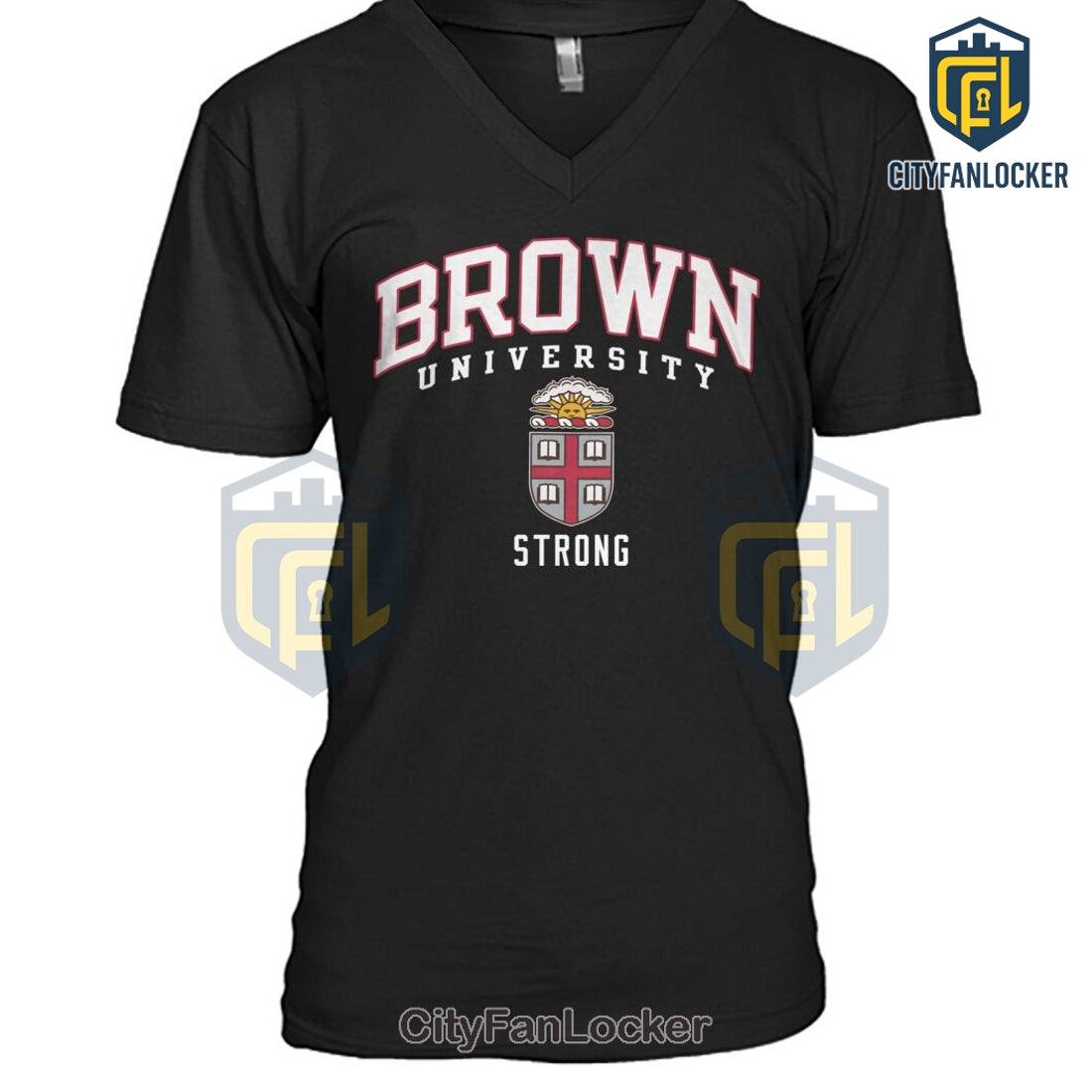Brown University STRONG Crest T-Shirt