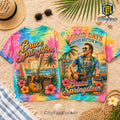 Bruce Springsteen The River Illustrated Summer Vacation Shirt