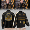 Bruins Nation Boston Bruins Zip Baseball Jacket