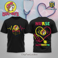Buc-ee’s Nurse Juneteenth Heartbeat Stethoscope Shirt