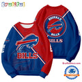 Buffalo Bills 2025 NFL Customized Round Neck Sweatshirt