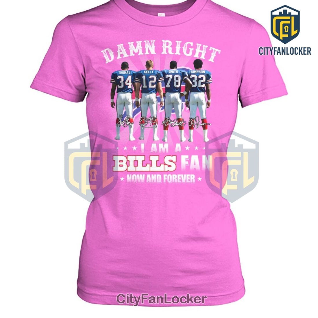 Buffalo Bills Legends Autograph T-Shirt