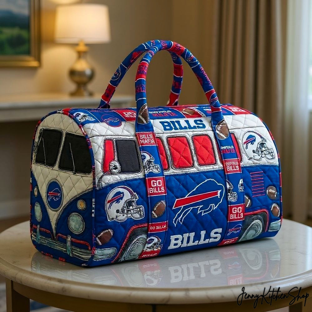 Buffalo Bills Limited Quilted Duffle Bag