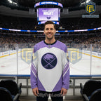 Buffalo Sabres Custom Hockey Fights Cancer Jersey