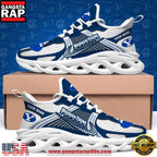 BYU Cougars Custom Name Clunky Sneaker Max Soul Shoes