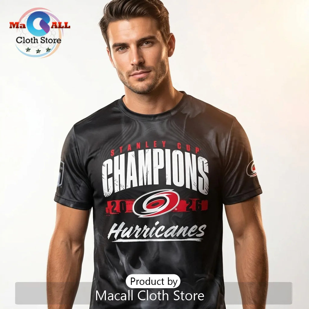 Carolina Hurricanes 2026 Stanley Cup Champions Shirt