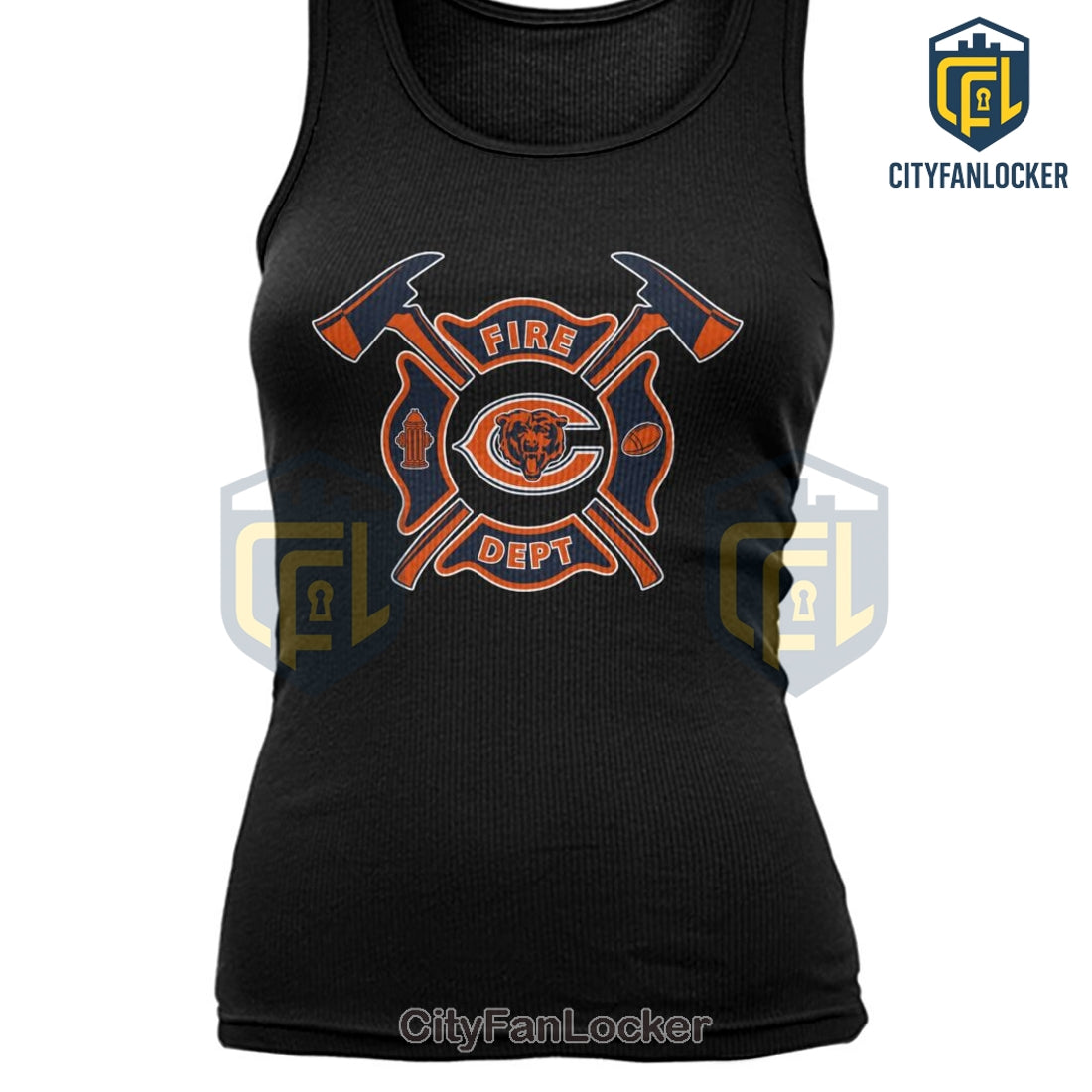 Chicago Bears Firefighter T-Shirt