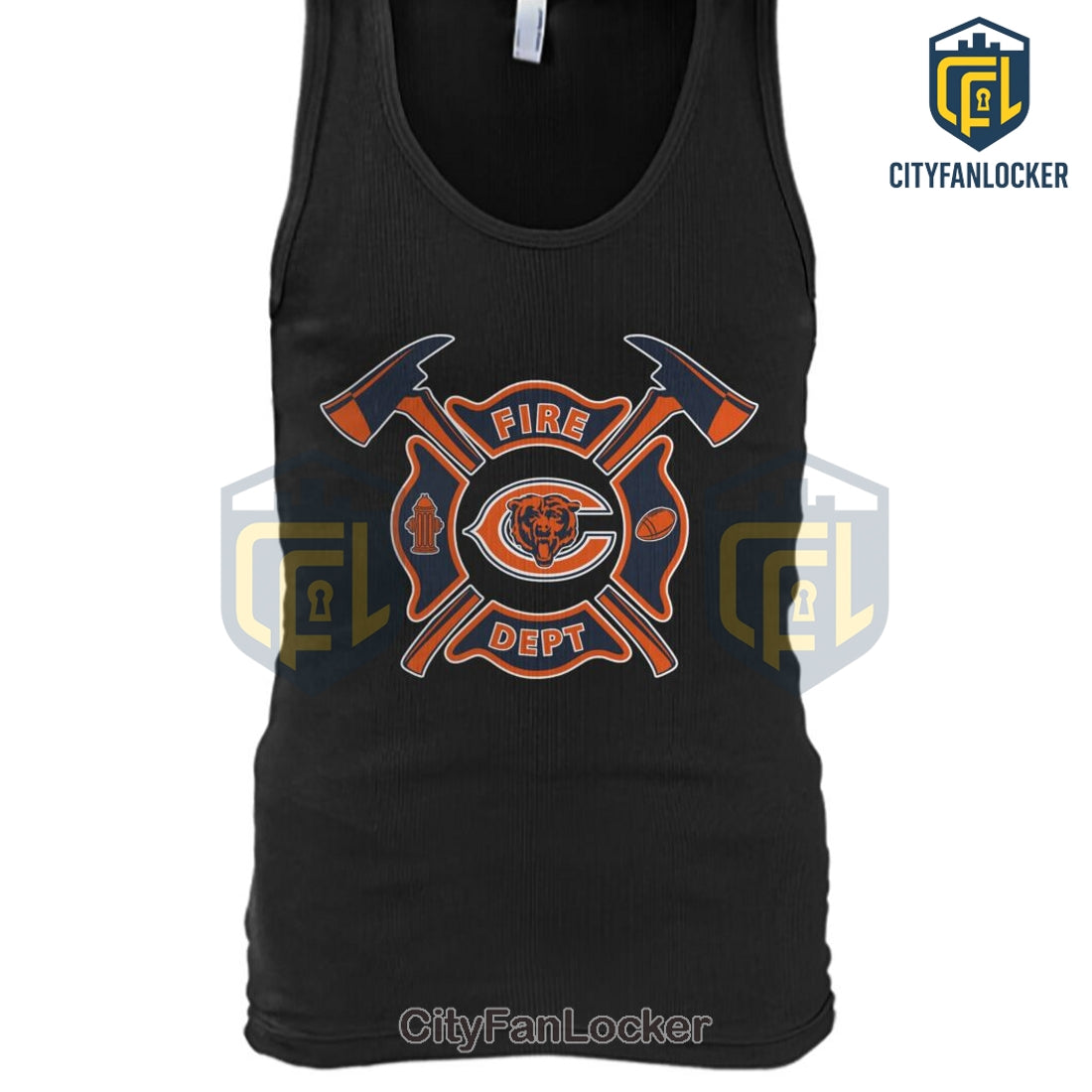 Chicago Bears Firefighter T-Shirt