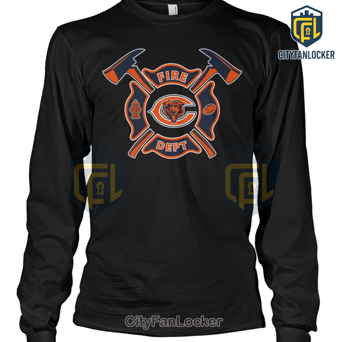 Chicago Bears Firefighter T-Shirt