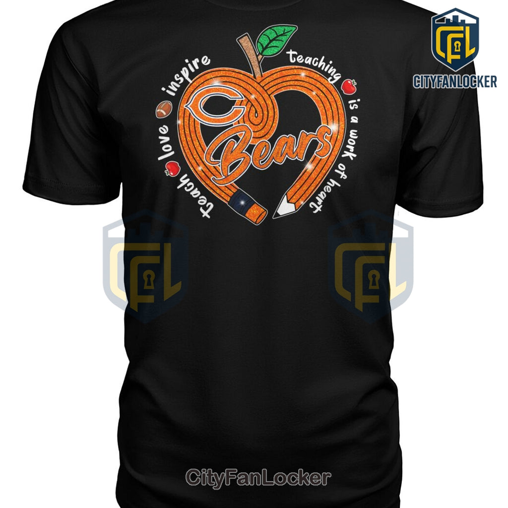 Chicago Bears Teacher T-Shirt