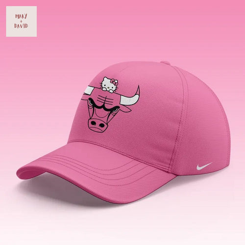 Chicago Bulls x Hello Kitty 2026 Pink Cap