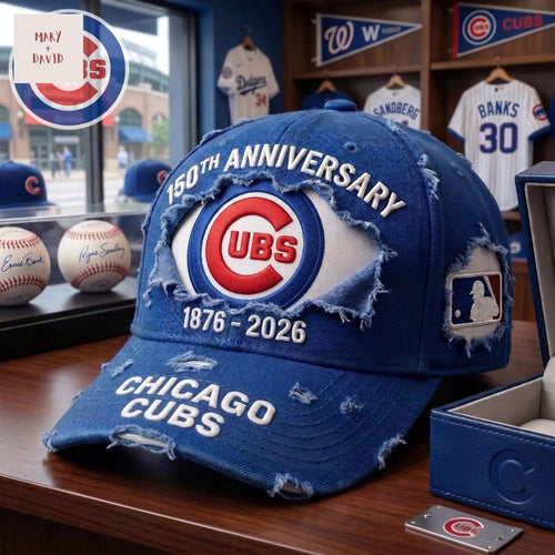Chicago Cubs 1876-2026 Cap