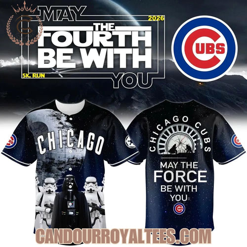 Chicago Cubs May the Force Be With You! Night Jersey