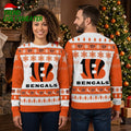 Cincinnati Bengals Big Logo Ugly Christmas Sweater