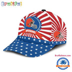 Cleveland Browns American Flag Pattern Independence Day Baseball Cap