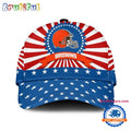Cleveland Browns American Flag Pattern Independence Day Baseball Cap
