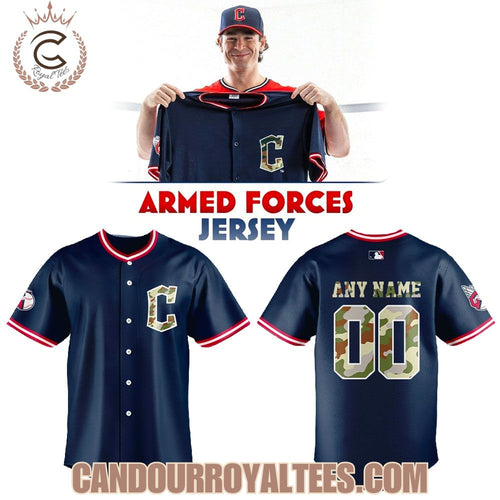 Cleveland Guardians Armed Forces Night 2026 Jersey