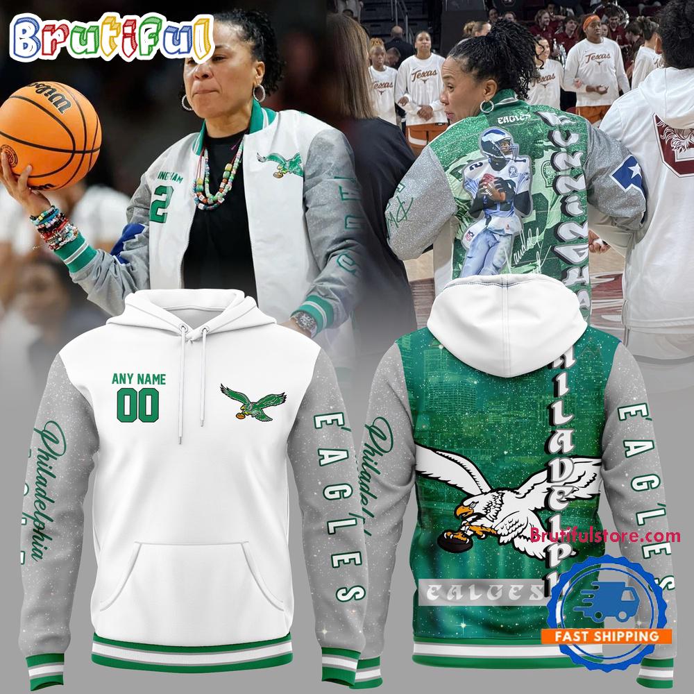 Coach Dawn Staley Philadelphia Eagles 3D Shirt