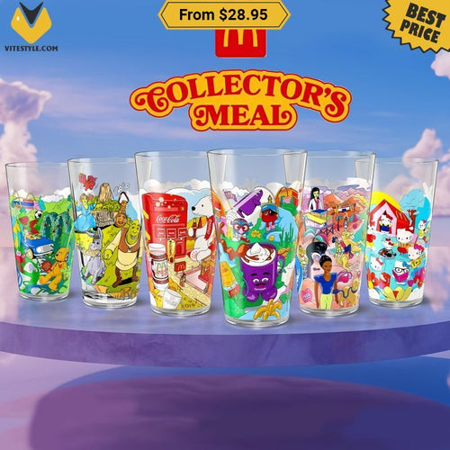 Collector’s Meal McDonald’s Glass cup