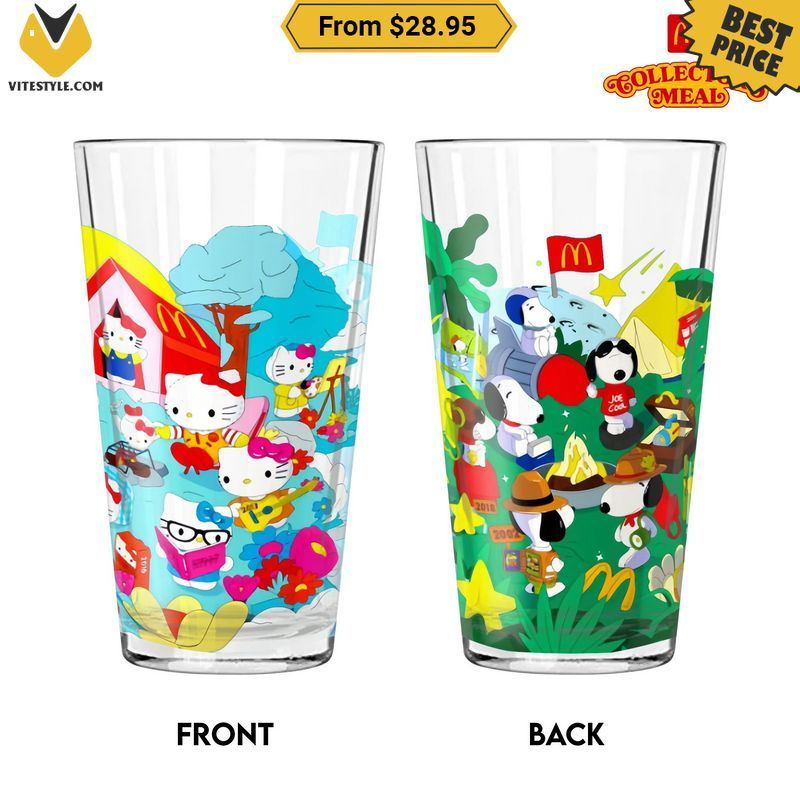 Collector’s Meal McDonald’s Glass cup