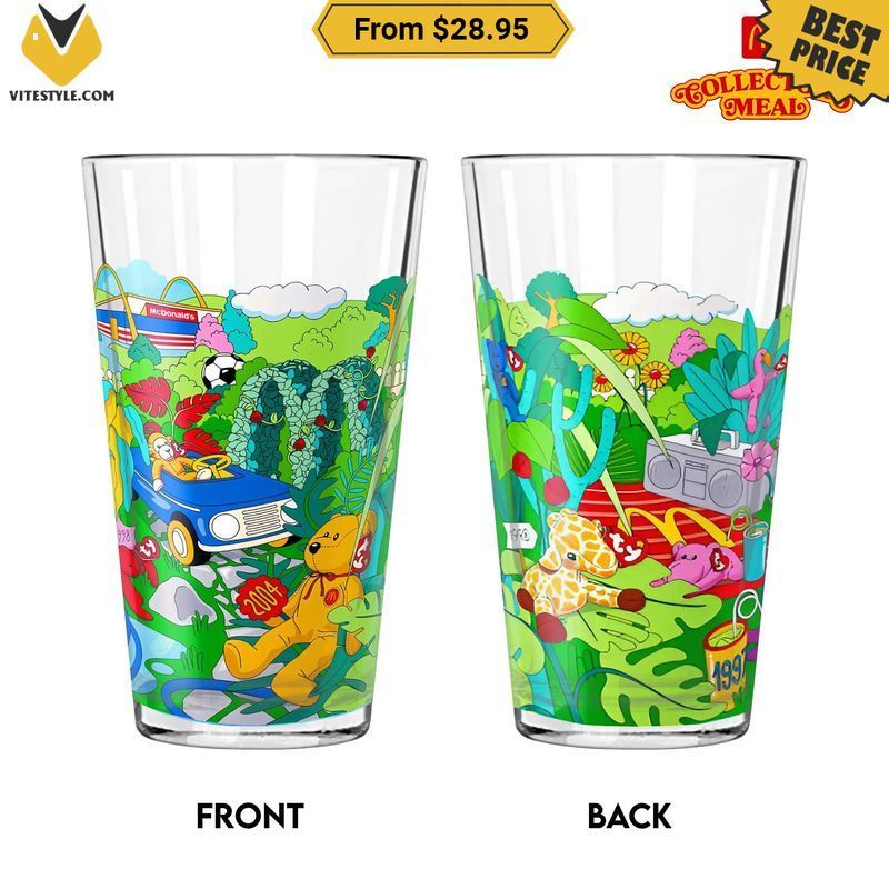 Collector’s Meal McDonald’s Glass cup