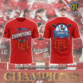 Cornhuskers 2026 Big Ten Softball Regular Season Champions T-Shirt