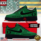 NCAA Custom Oregon Ducks New 2026 Version Air Force 1 Sneakers Shoes
