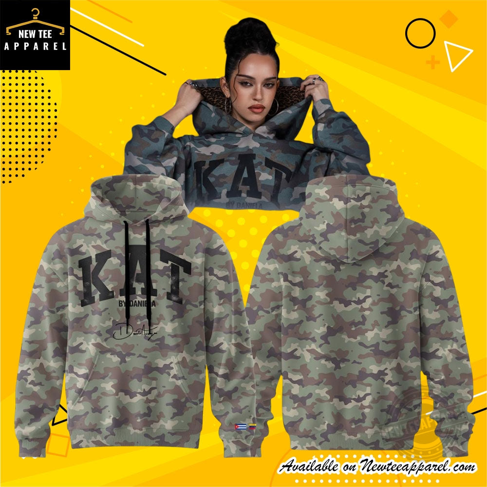 Daniela Karol G KAT Camo Hoodie