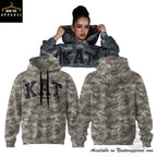 Daniela Karol G KAT Camo Hoodie