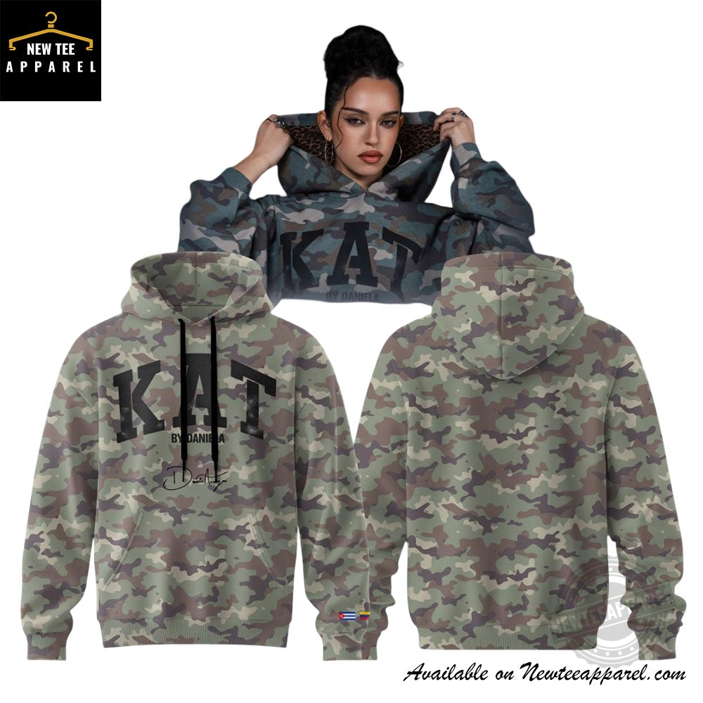 Daniela Karol G KAT Camo Hoodie