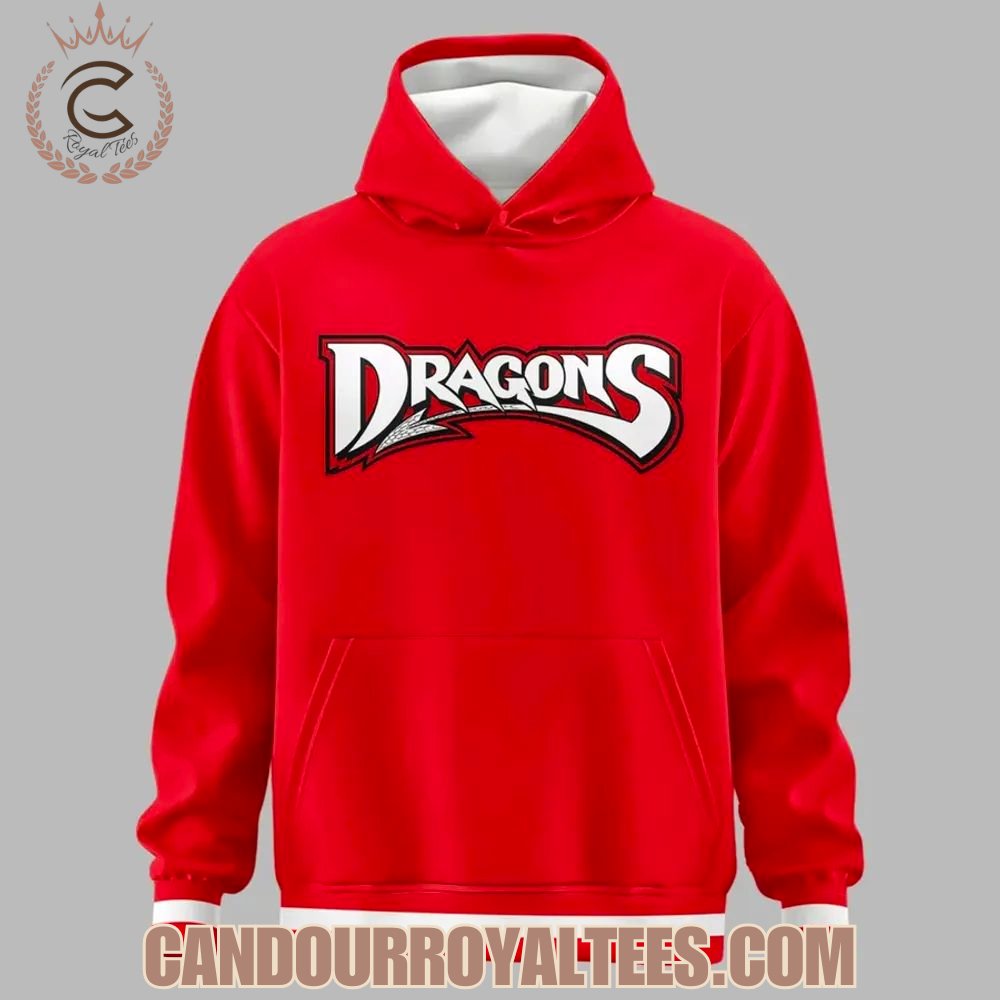 Dayton Dragons New Red Uniform Hoodie