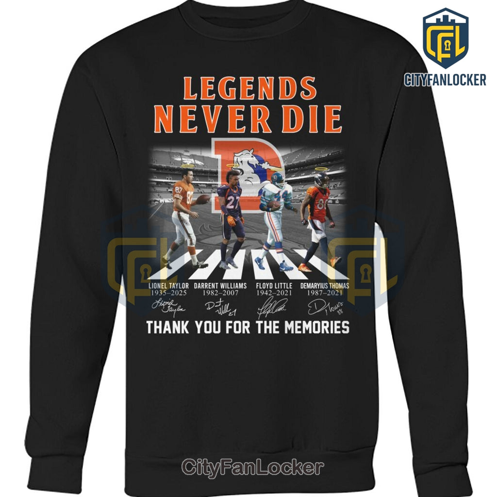 Denver Broncos Legends Tribute T-Shirt
