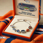 Denver Broncos Mile High Stadium Charm Bracelet