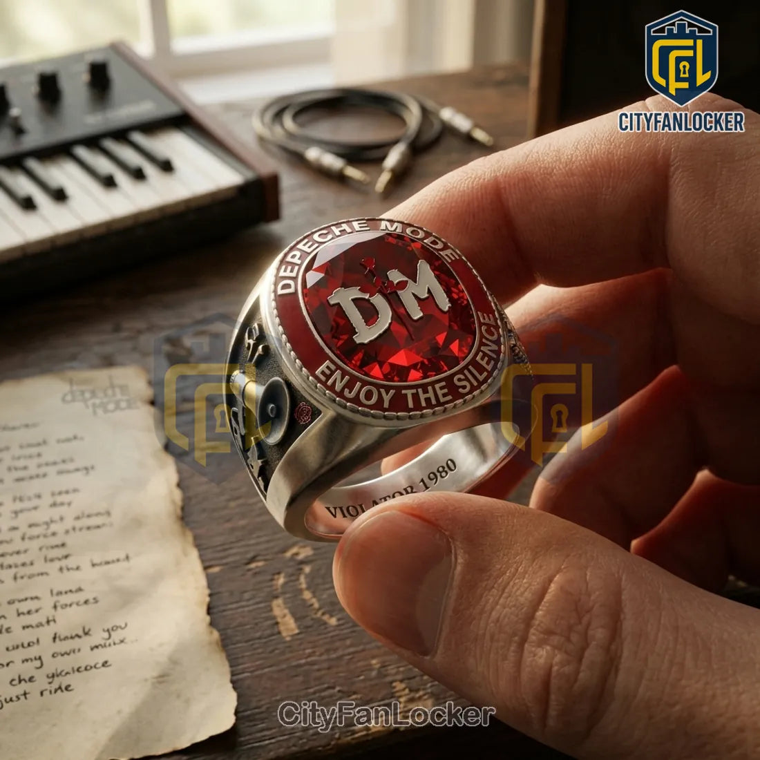 Depeche Mode Enjoy The Silence Ring
