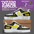 Dizzee Rascal We Want Bass 2026 Black and Yellow Air Force 1 Sneakers