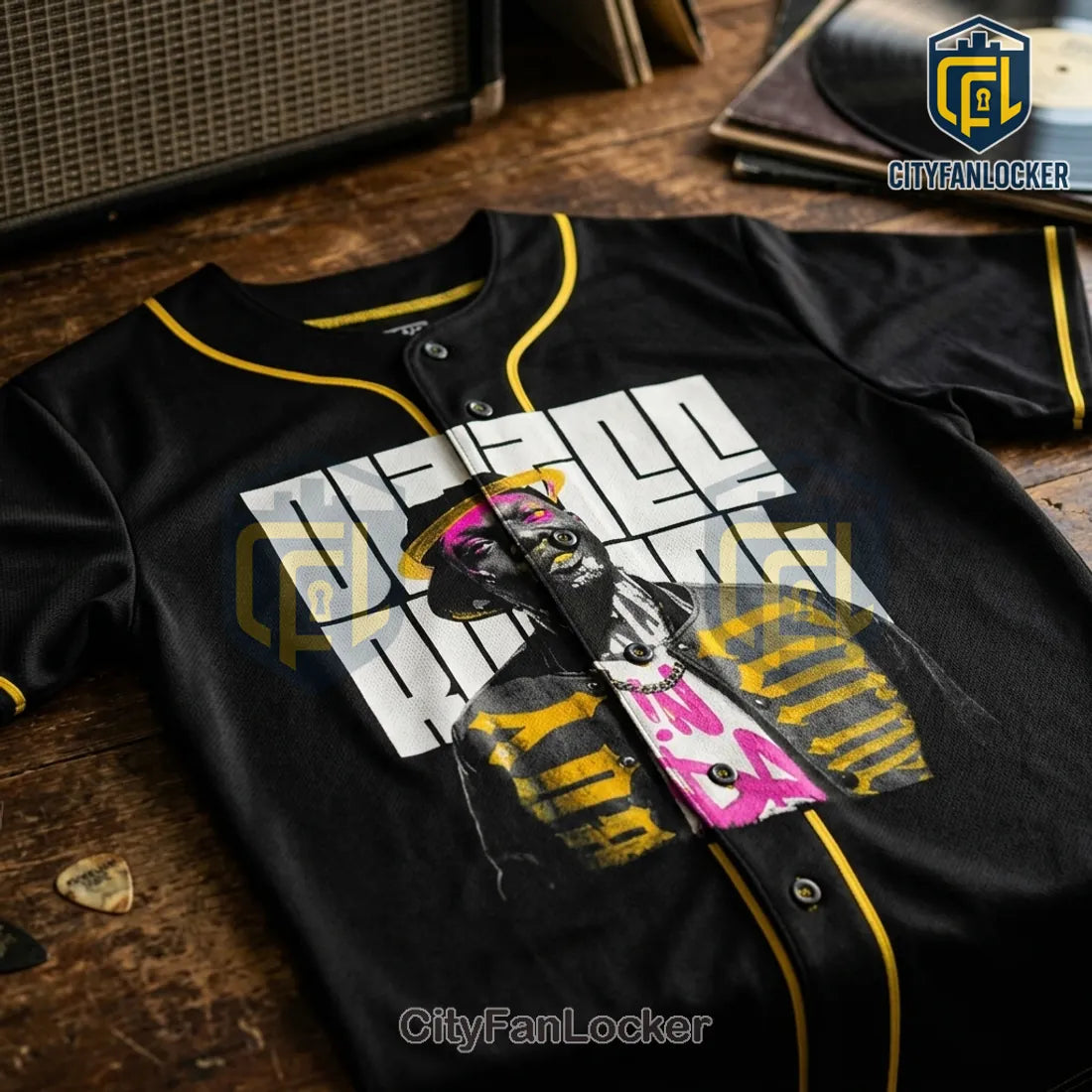 Dizzee Rascal We Want Bass 2026 Tour Black Baseball Jersey