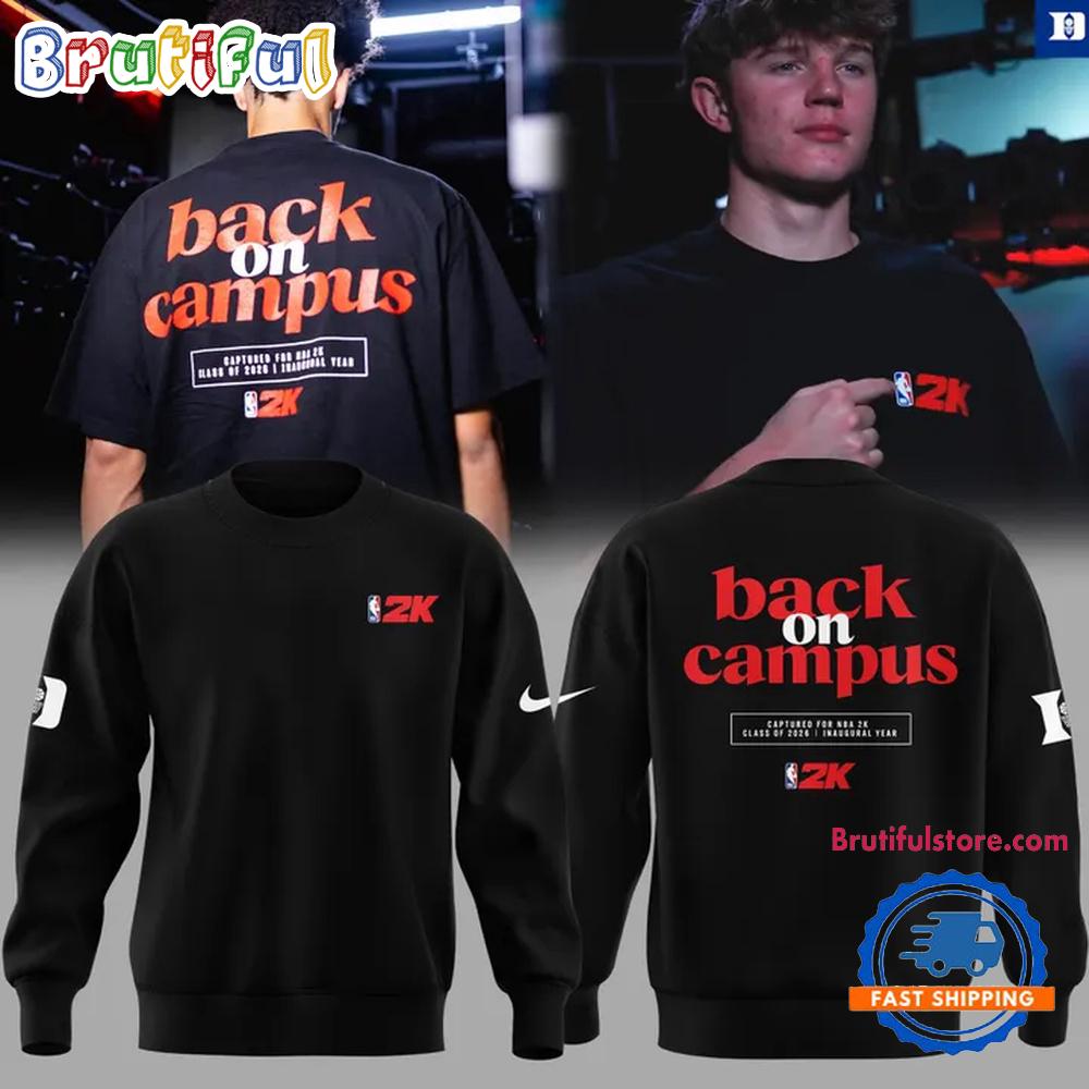 Duke Blue Devils Men’s Basketball 2025 Back on Campus Hoodie T-Shirt