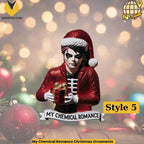 My Chemical Romance Christmas Ornaments