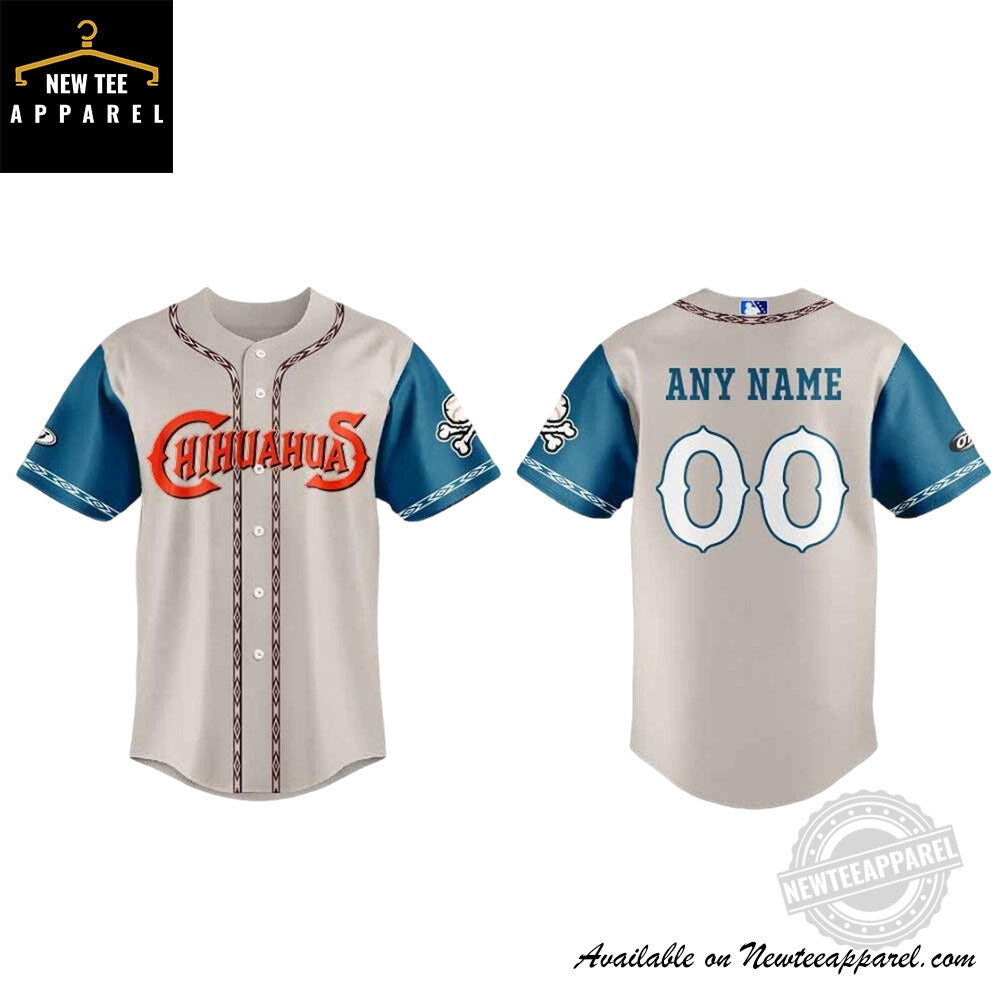 El Paso Chihuahuas Native American Heritage 2026 Personalized Baseball Jersey
