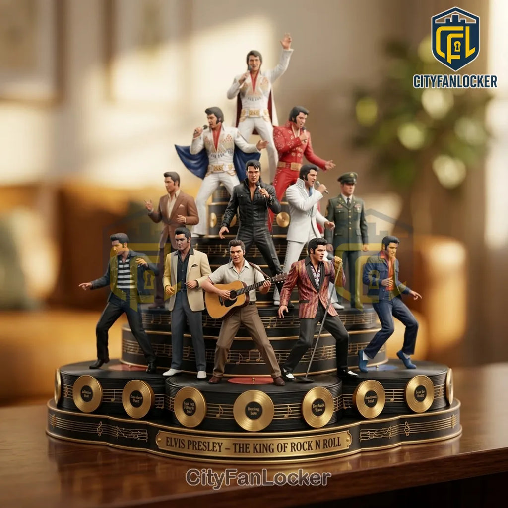 Elvis Presley Sculpted Multi-Figure Musical Diorama Statue