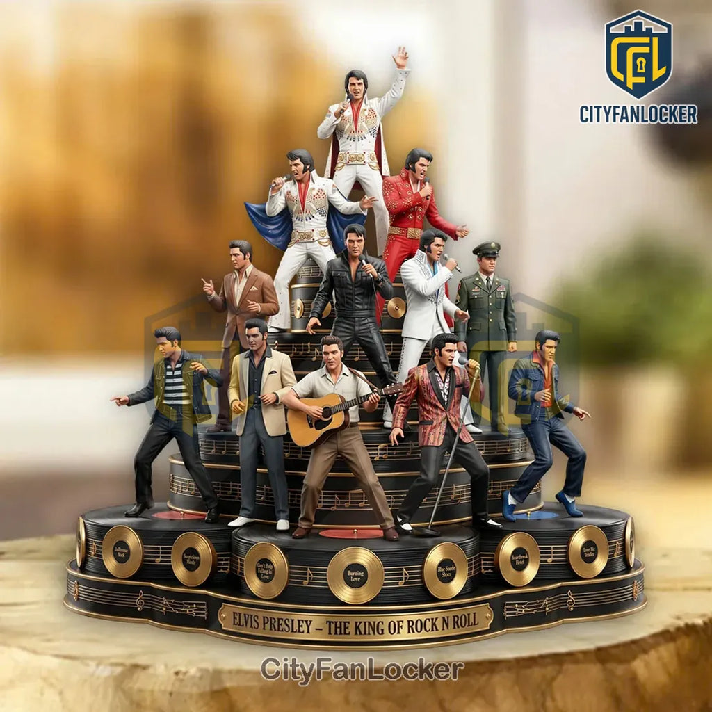 Elvis Presley Sculpted Multi-Figure Musical Diorama Statue