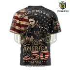 Elvis Presley x America 250 Commemorative 1776-2026 Shirt