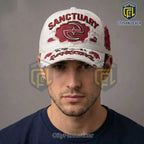 Evanescence Sanctuary Official Distressed Embroidered Band Merch Baseball Cap