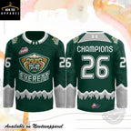 Everett Silvertips WHL Champions 2026 Personalized Hockey Jersey