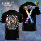 Final Fantasy X 25th Anniversary Yuna Black Hoodie 2026